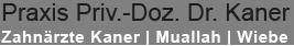 Praxis Priv.-Doz. Dr. Kaner